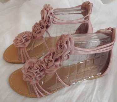 Bamboo Boho Maniac Flat Thong Sandals Rosette Accents MANY Colors & Sizes! NEW!!