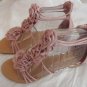 Bamboo Boho Maniac Flat Thong Sandals Rosette Accents MANY Colors & Sizes! NEW!!