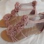 Bamboo Boho Maniac Flat Thong Sandals Rosette Accents MANY Colors & Sizes! NEW!!