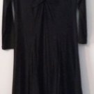 Comfy USA Women's Dress Nicole Long V Neck Faux Surplice Bodice Style M385 NEW!