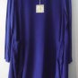 Comfy USA Crepe de Shine Modal Flowing Tunic Top Shirt Pockets Style CD102 NEW!