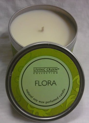 Hillhouse Naturals Living Green Flora Travel Candle Tin