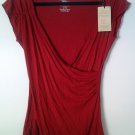 Dreamsacks Yala Bamboo Zoe Gathered Cross Top Crosstop Short Sleeve Shirt NEW!