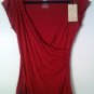 Dreamsacks Yala Bamboo Zoe Gathered Cross Top Crosstop Short Sleeve Shirt NEW!