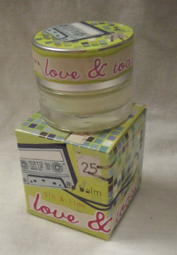 Love & Toast Gin & Lime Lip Balm 0.22 oz NEW!