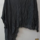 Comfy USA Women's Uneven Hem Mesh Tunic Shirt Sheer Polyester Style ES1003 NEW!