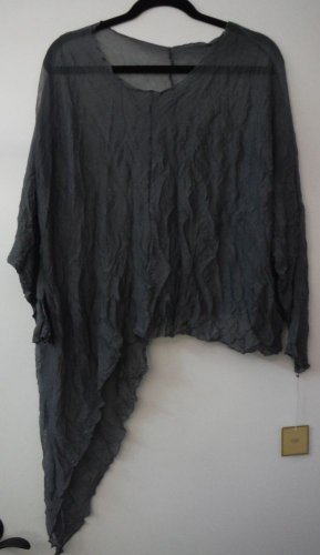 Comfy USA Women's Uneven Hem Mesh Tunic Shirt Sheer Polyester Style ES1003 NEW!