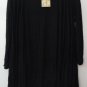 Comfy USA Crinkle Tissue Knit Scoop Neck Cape Tunic Shirt Style C511 NEW w Tags!