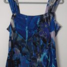 Elana Kattan Sleeveless Colorful Print Blouse Shirt Many Variations! NEW!!