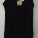 Comfy USA Women's Ruched Long Tank Sleeveless Style M558 NEW w Tags!