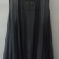 Comfy USA Women's Mesh Long Vest Tunic Top Sheer Polyester Style ES1002 NEW!