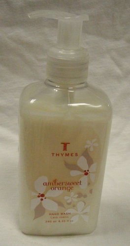 Thymes Ambersweet Orange Hand Wash Soap 8.25 oz NEW! Retired Scent HARD to FIND!