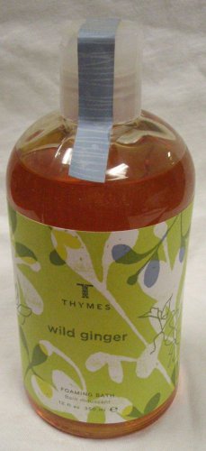 Thymes Wild Ginger Foaming Bath 12 oz NEW! Retired Scent HARD to FIND!