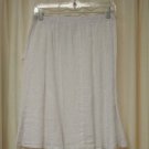 Match Point La Fixsun 100% Linen Boho Short Skirt Adorable Flowing & Hip NEW!