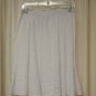 Match Point La Fixsun 100% Linen Boho Short Skirt Adorable Flowing & Hip NEW!