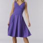 Luna Luz Garment Dyed Crossover Bodice Short Tank Dress Style 5516 NEW w Tags!