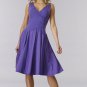 Luna Luz Garment Dyed Crossover Bodice Short Tank Dress Style 5516 NEW w Tags!