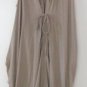 Luna Luz Garment Dyed Cotton Lycra Vest Shirt Style 421 Sandy Color NEW w Tags!