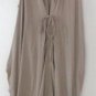Luna Luz Garment Dyed Cotton Lycra Vest Shirt Style 421 Sandy Color NEW w Tags!