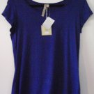 Comfy USA Women's Cap Short Sleeve Tee Shirt Style M102RS NEW w Tags!