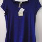 Comfy USA Women's Cap Short Sleeve Tee Shirt Style M102RS NEW w Tags!