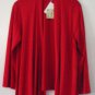 Comfy USA Women's Simple Jacket Style Open Front Style Cardigan M109R NEW Tags!