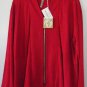 Comfy USA Erica Jacket Front Zip Back Detail Style M618 Many Sizes! NEW w Tags!!