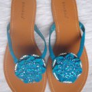 Bamboo Boho Morning-04 Flower Jeweled Thong Flat Sandal TWO Colors & Many Sizes!