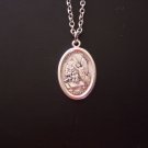 Guardian Angel  Medal on a Stainless Steel Necklace  ~  Protection