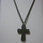 Hematite Egyptian Ankh Cross 18" Gunmetal Necklace