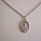 Saint Jude on a Stainless Steel Necklace #3
