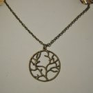 Large Antiqued Bronze Tree of Life on a Antiqued Bronze Necklace FREE SHIPPING