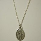 St Joan of Arc Medal on a 22" Necklace Soliders France