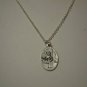 Saint Thomas Aquinas on a 24" Stainless Steel  Necklace STUDENTS