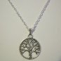 Silver Plated Tree of Life Pendant on a 24" Stainless Steel Necklace ~ FREE SHIPPING