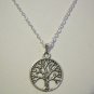 Silver Plated Tree of Life Pendant on a 24" Stainless Steel Necklace ~ FREE SHIPPING