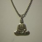 Silver Ox Plated Buddha Necklace ~ YOU CHOOSE LENGTH ~
