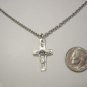 Pope Francis Official Papal Crucifix on a 24" Stainless Steel Necklace