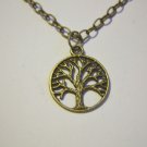 Bronze Plated Tree of Life Pendant on a 24" Bronze Plated Necklace ~ FREE SHIPPING