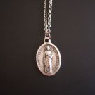 Saint Joseph the Worker on a 24" Stainless Steel Necklace ~ Free Shipping