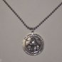 1" St. Jude Thaddeus Medallion on a 24" 2.4mm Stainless Steel Ball Chain Necklace