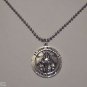 1" St. Jude Thaddeus Medallion on a 24" 2.4mm Stainless Steel Ball Chain Necklace