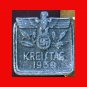 WWII German Tinnie - “Kreistag 1939”, Solid-Backed, Metal; Maker's Mark - 400-1939