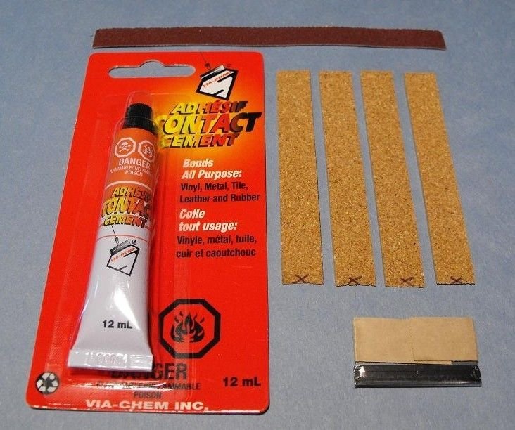 4 PC. HyTek-Plus CLARINET TENON CORK KIT w/ Adhesive!
