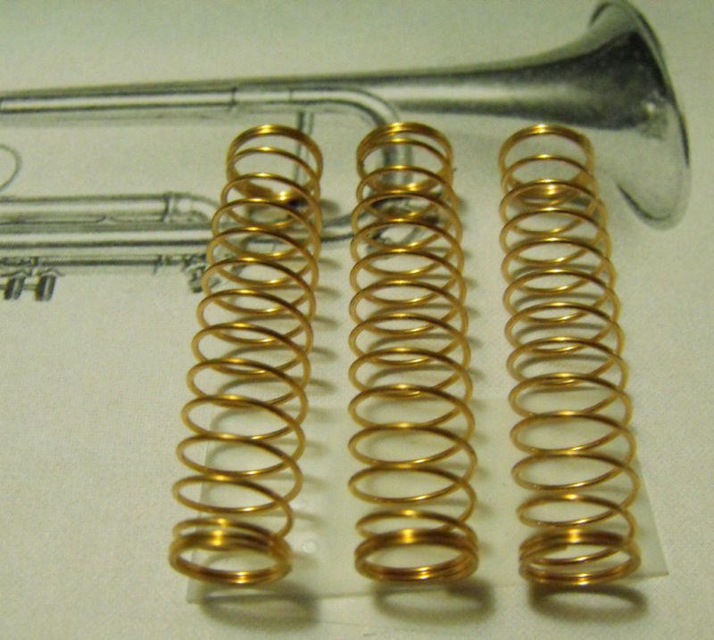 Bach Stradivarius Trumpet Standard Action Valve Springs Free Global