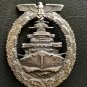 Nice High Seas Fleet War Badge in fine zinc