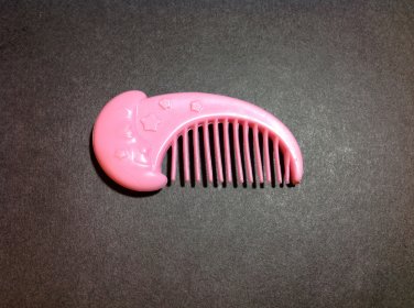 My Little Pony G1 Light Pink Moon and stars Comb (Gusty)