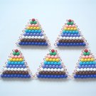 Montessori Math: 5 sets of Colored Bead Stairs 1-9