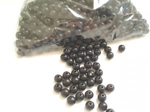 Beads:Black (5 oz, over 500 units)