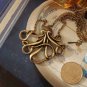 Retro Style Octopus Pendant Sweater Chain Necklace